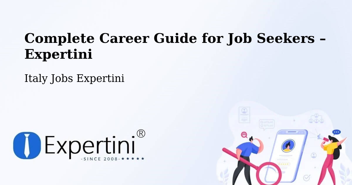 Career Guide for Job Seekers – Fanna - Fanna, Italy Jobs Expertini